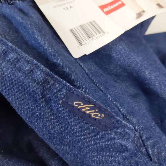 Chic Classic Collection Cotton Pull-on Pant - Picture 8 of 8